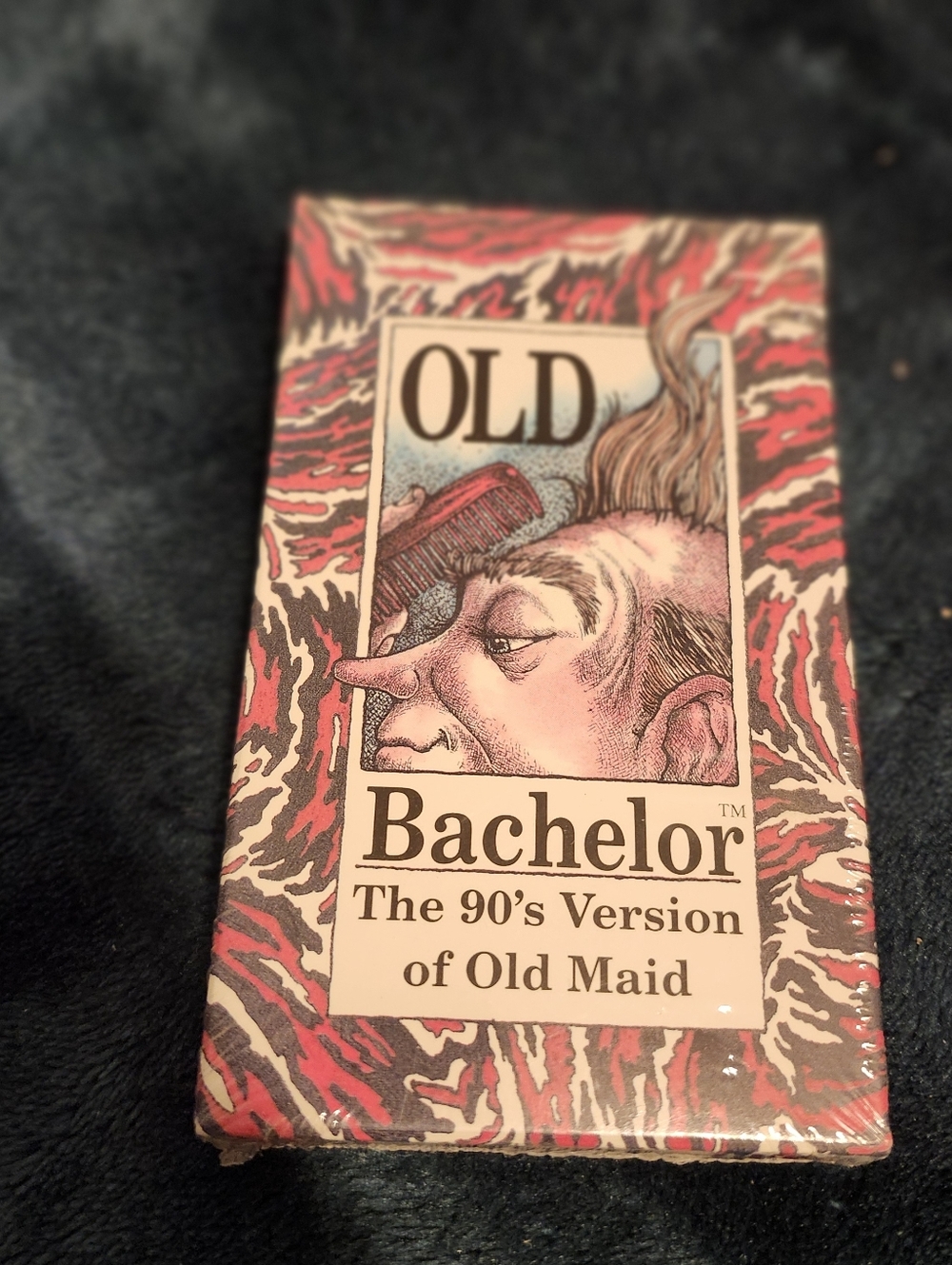Card Game - The 90's Version of Old Maid - Red